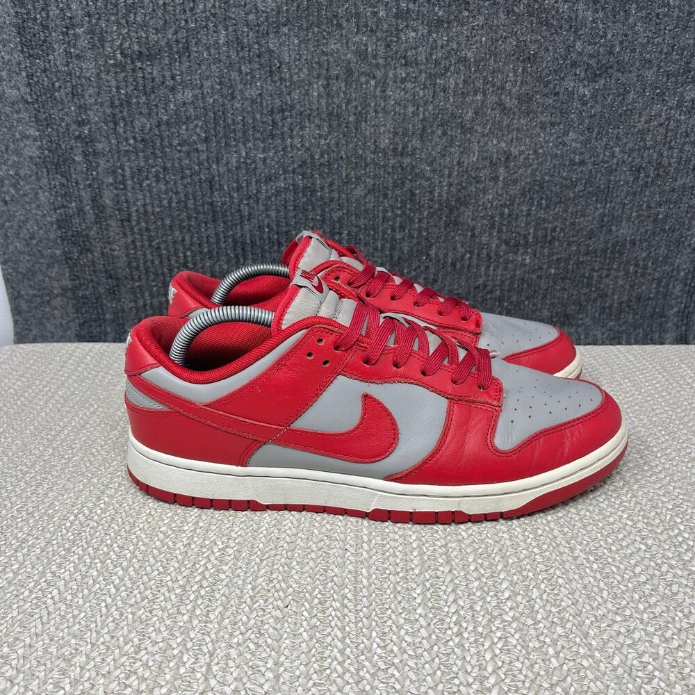 Nike Dunk Low Retro UNLV Varsity Red Grey Mens 10.5 DD1391-002